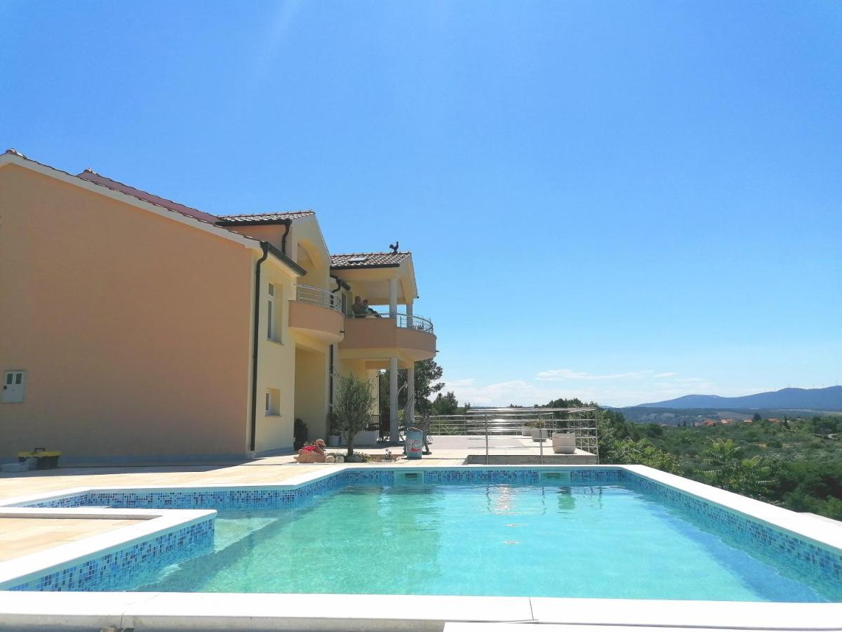 Villa Scolopax Rusticola Skradin With Heated Pool Dış mekan fotoğraf