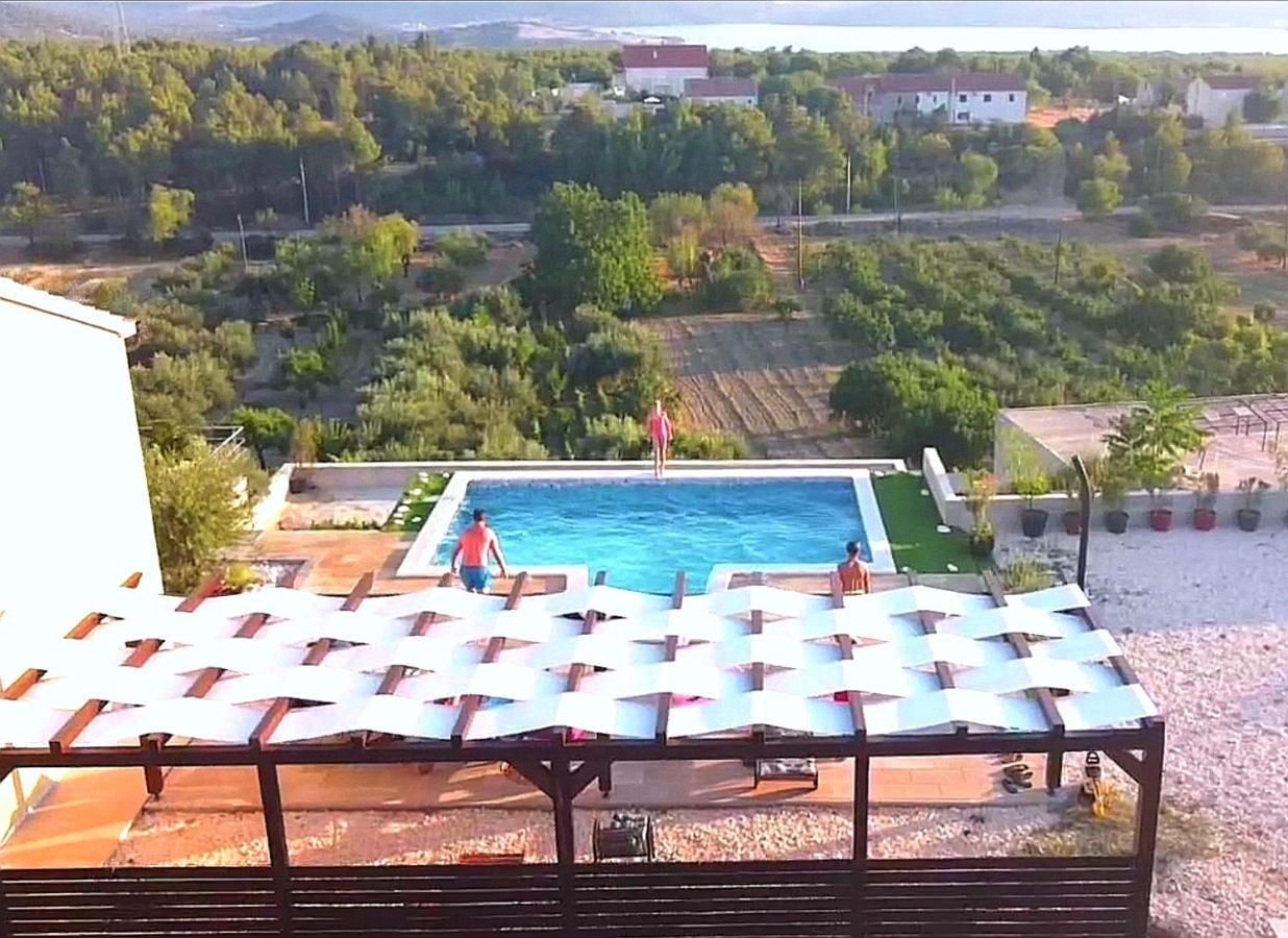 Villa Scolopax Rusticola Skradin With Heated Pool Dış mekan fotoğraf