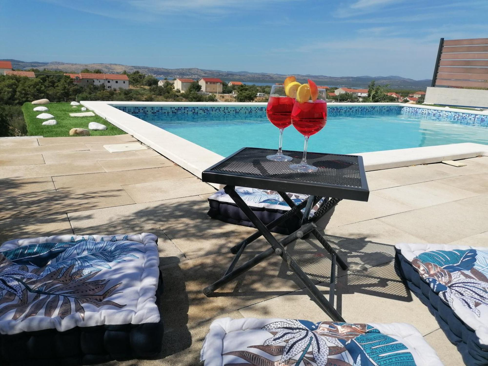 Villa Scolopax Rusticola Skradin With Heated Pool Dış mekan fotoğraf