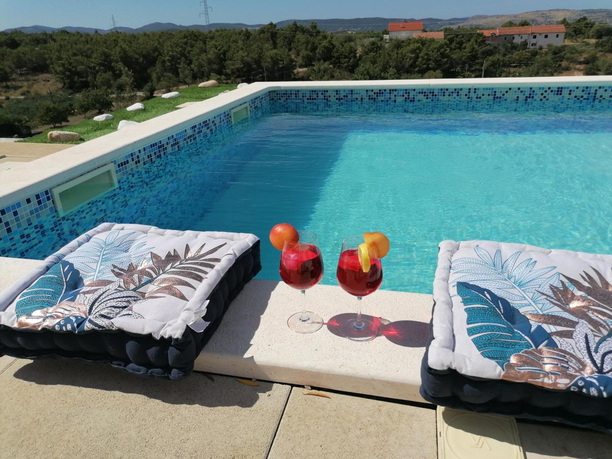 Villa Scolopax Rusticola Skradin With Heated Pool Dış mekan fotoğraf