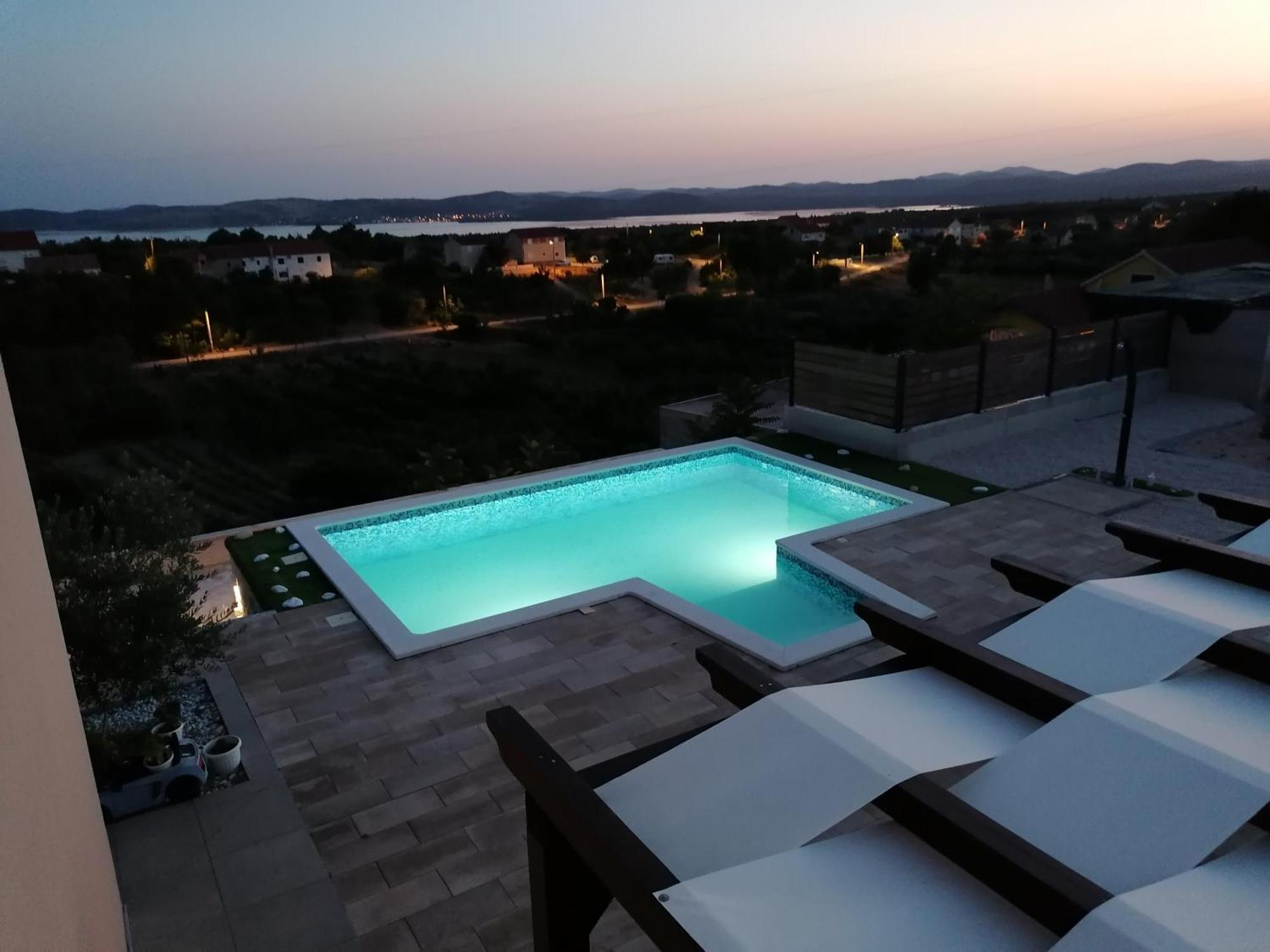 Villa Scolopax Rusticola Skradin With Heated Pool Dış mekan fotoğraf
