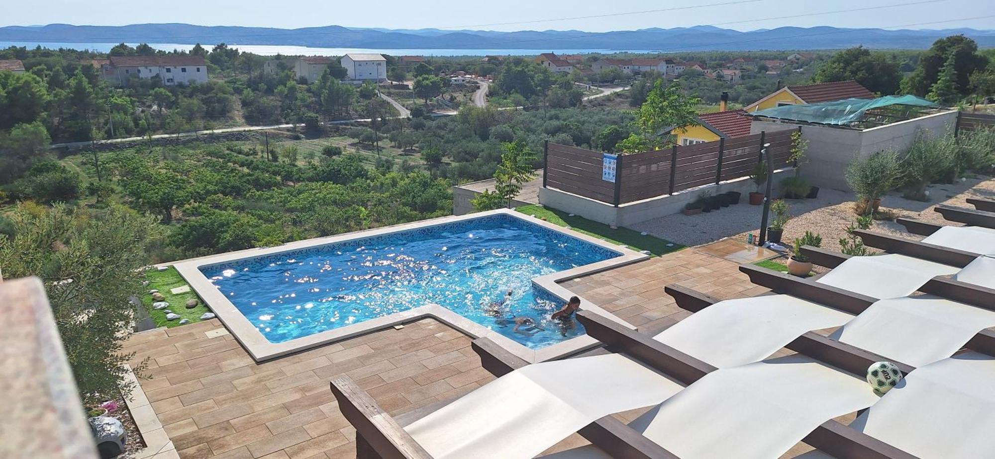 Villa Scolopax Rusticola Skradin With Heated Pool Dış mekan fotoğraf