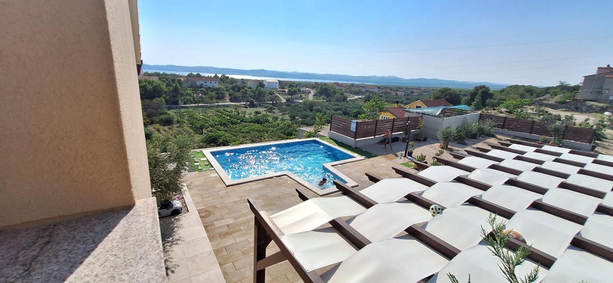 Villa Scolopax Rusticola Skradin With Heated Pool Dış mekan fotoğraf