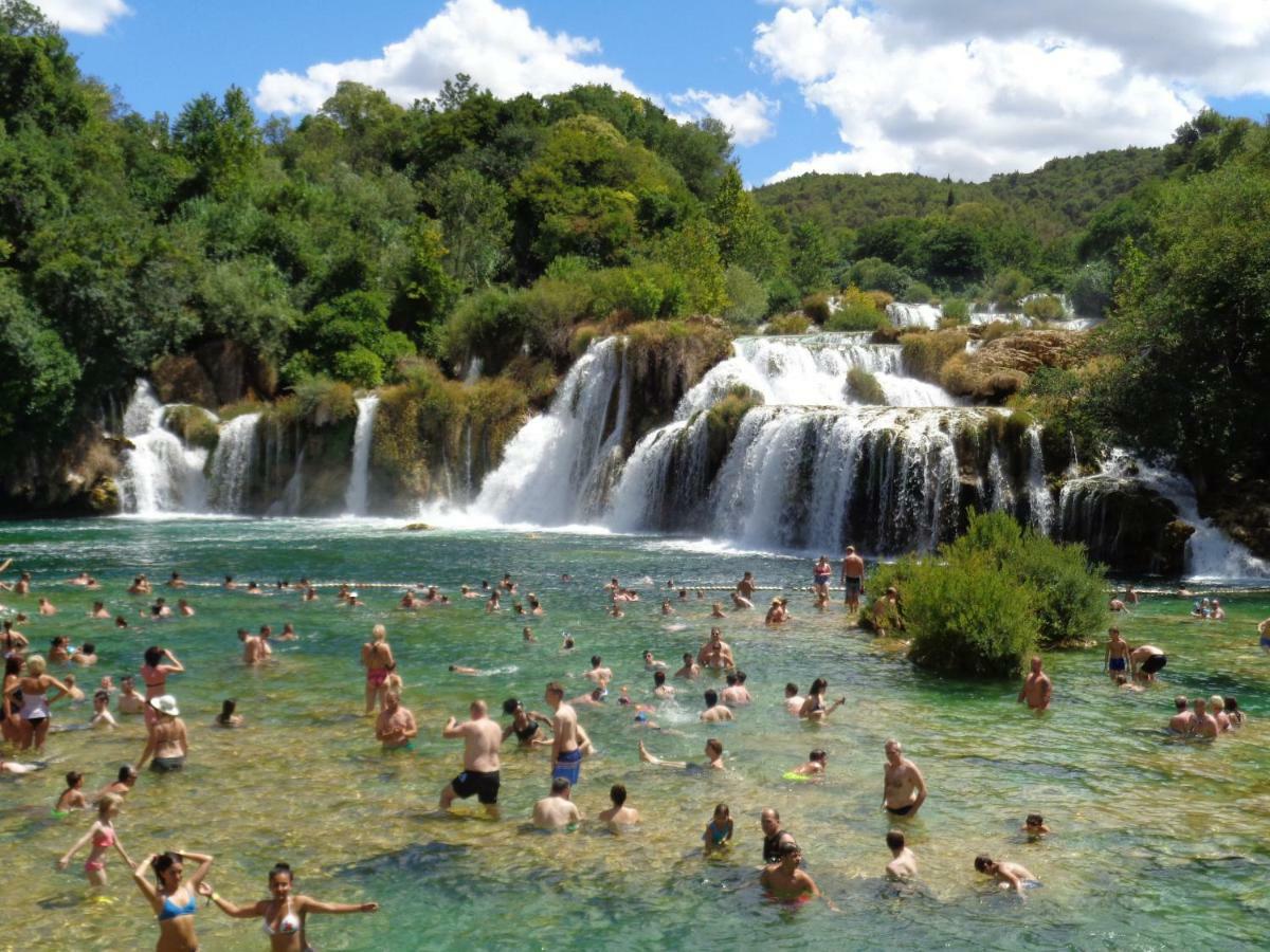 Villa Scolopax Rusticola Skradin With Heated Pool Dış mekan fotoğraf